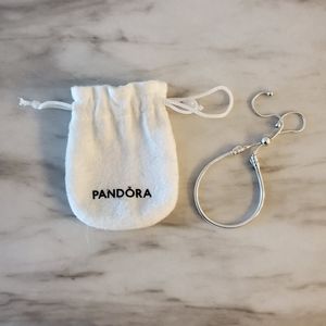 Pandora Moments Snake Chain Slider Bracelet